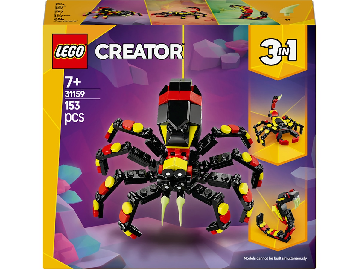 LEGO Creator vilde dyr: overraskende edderkop 31159 LEGO