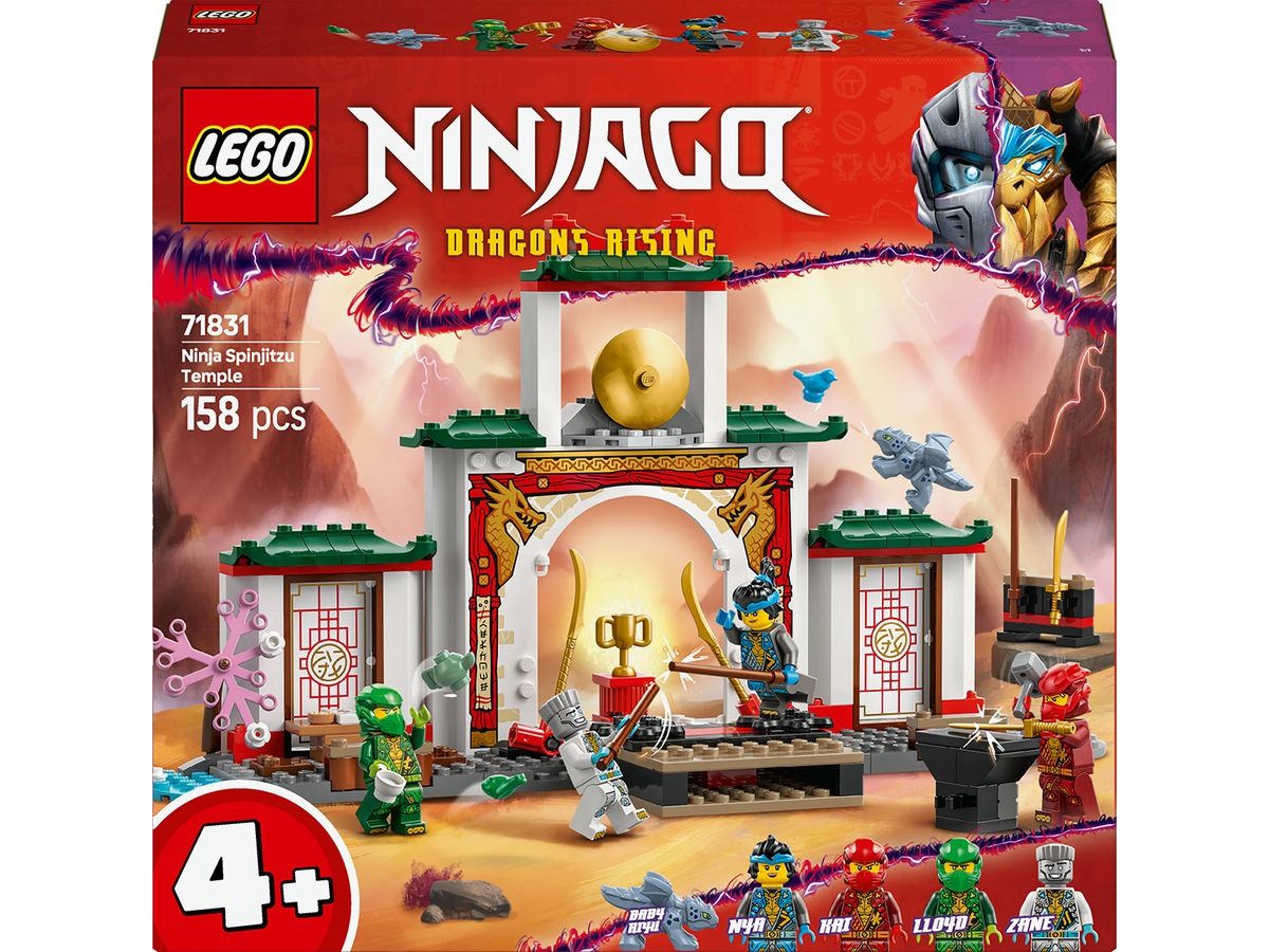LEGO Ninjago ninjaernes Spinjitzu-tempel 71831 LEGO
