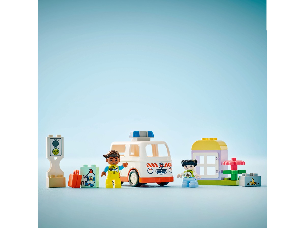 LEGO DUPLO Town ambulance og chauffør 10447 LEGO