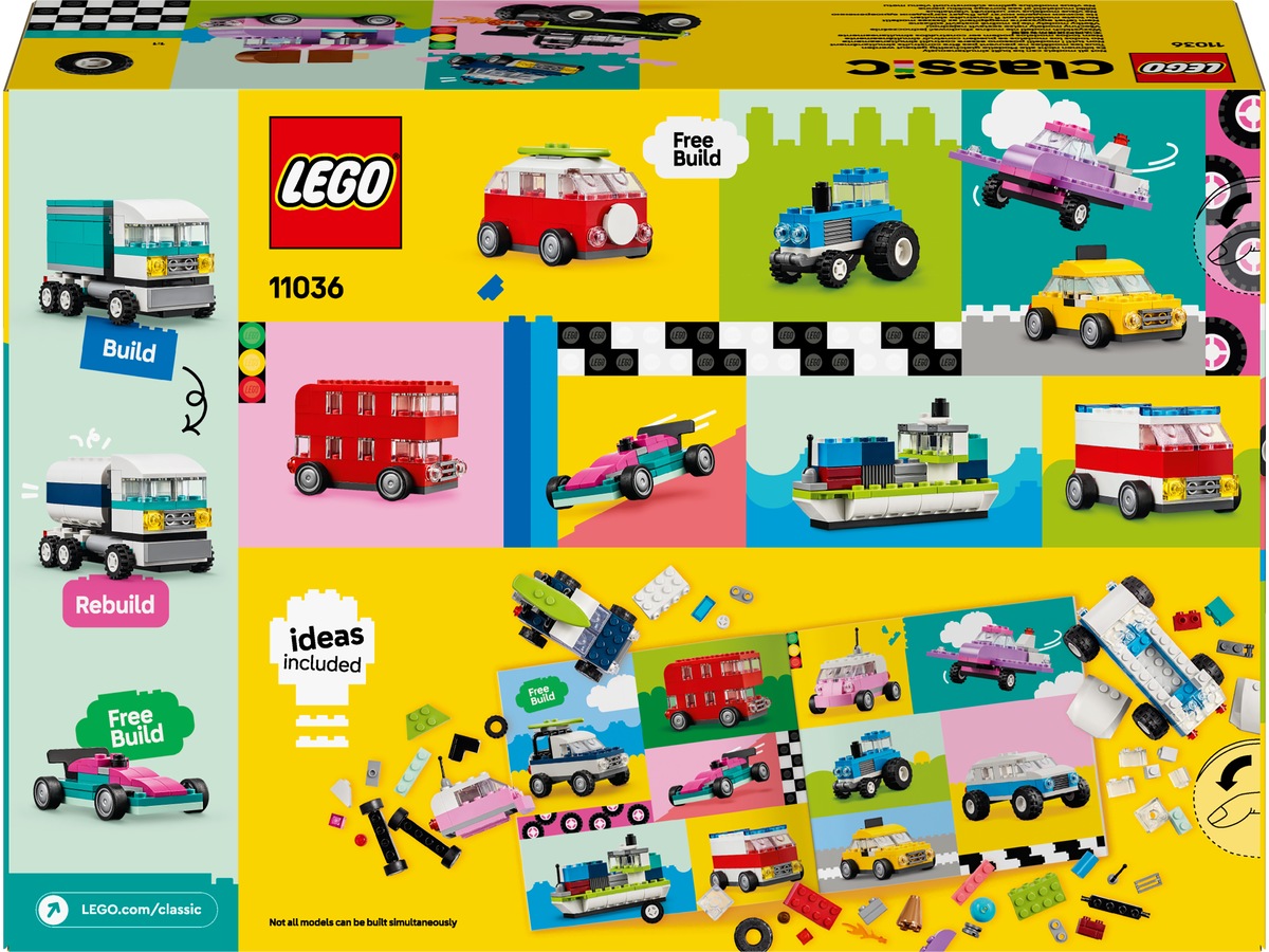 LEGO Classic kreative køretøjer 11036 LEGO