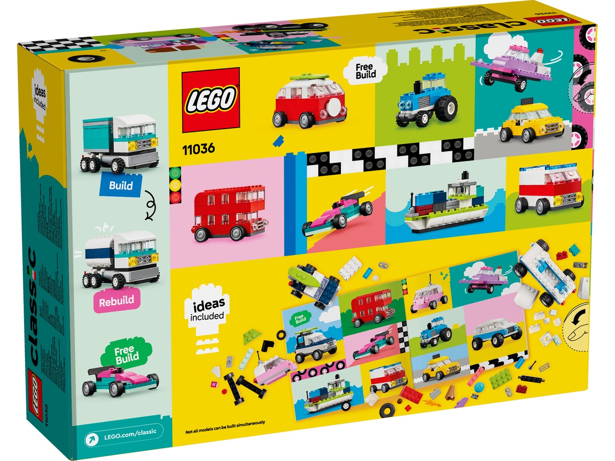 LEGO Classic kreative køretøjer 11036 LEGO