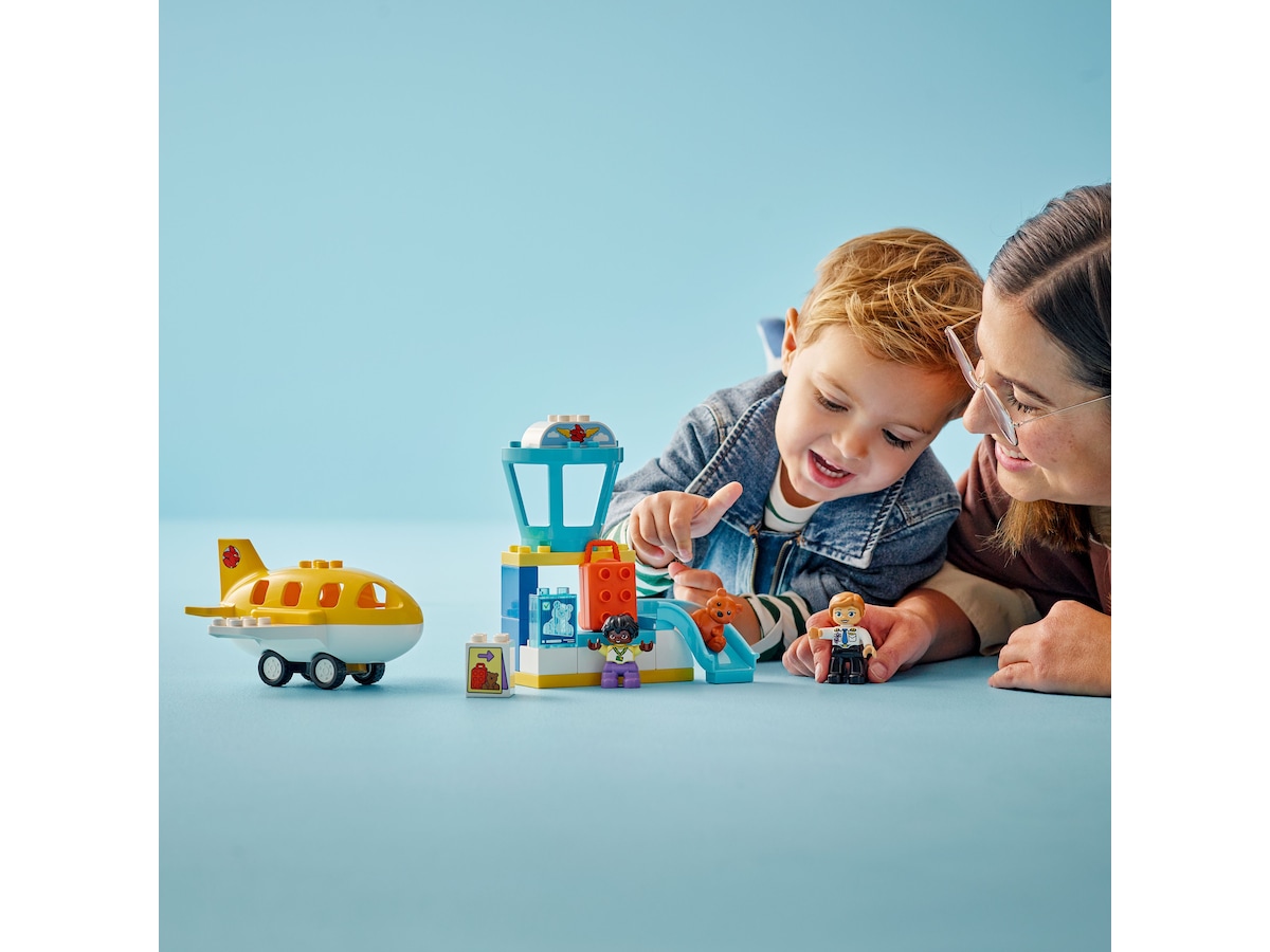 LEGO DUPLO Town første gang i lufthavnen 10443 LEGO