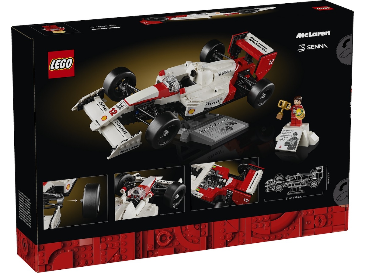 LEGO Icons McLaren MP4/4 & Ayrton Senna 10330 LEGO