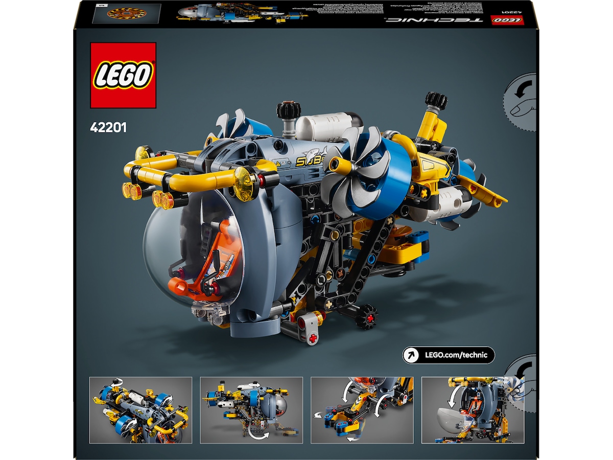 LEGO Technic ubåd for dybhavsforskning 42201 LEGO