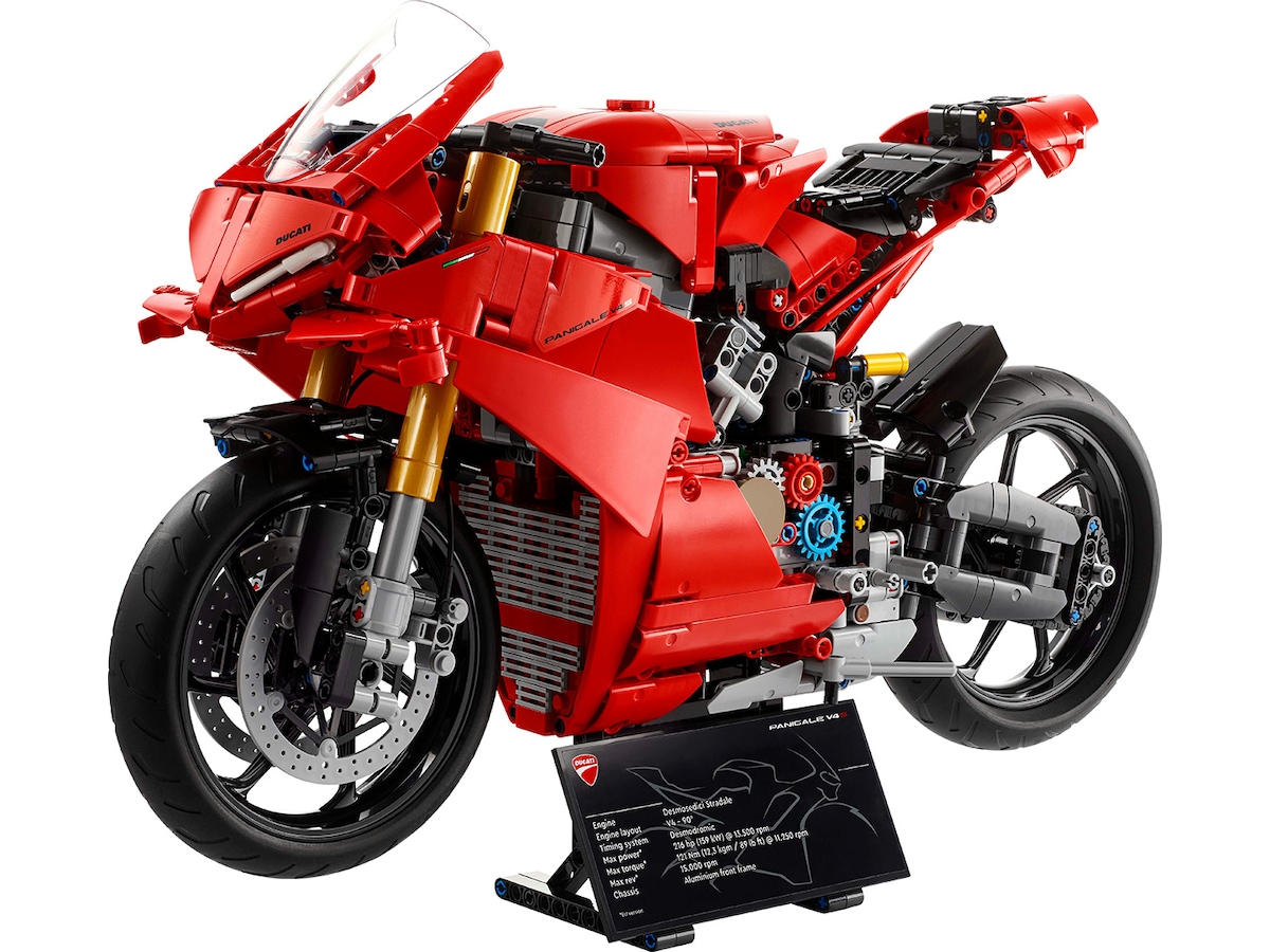LEGO Technic Ducati Panigale V4 S motorcykel 42202 LEGO