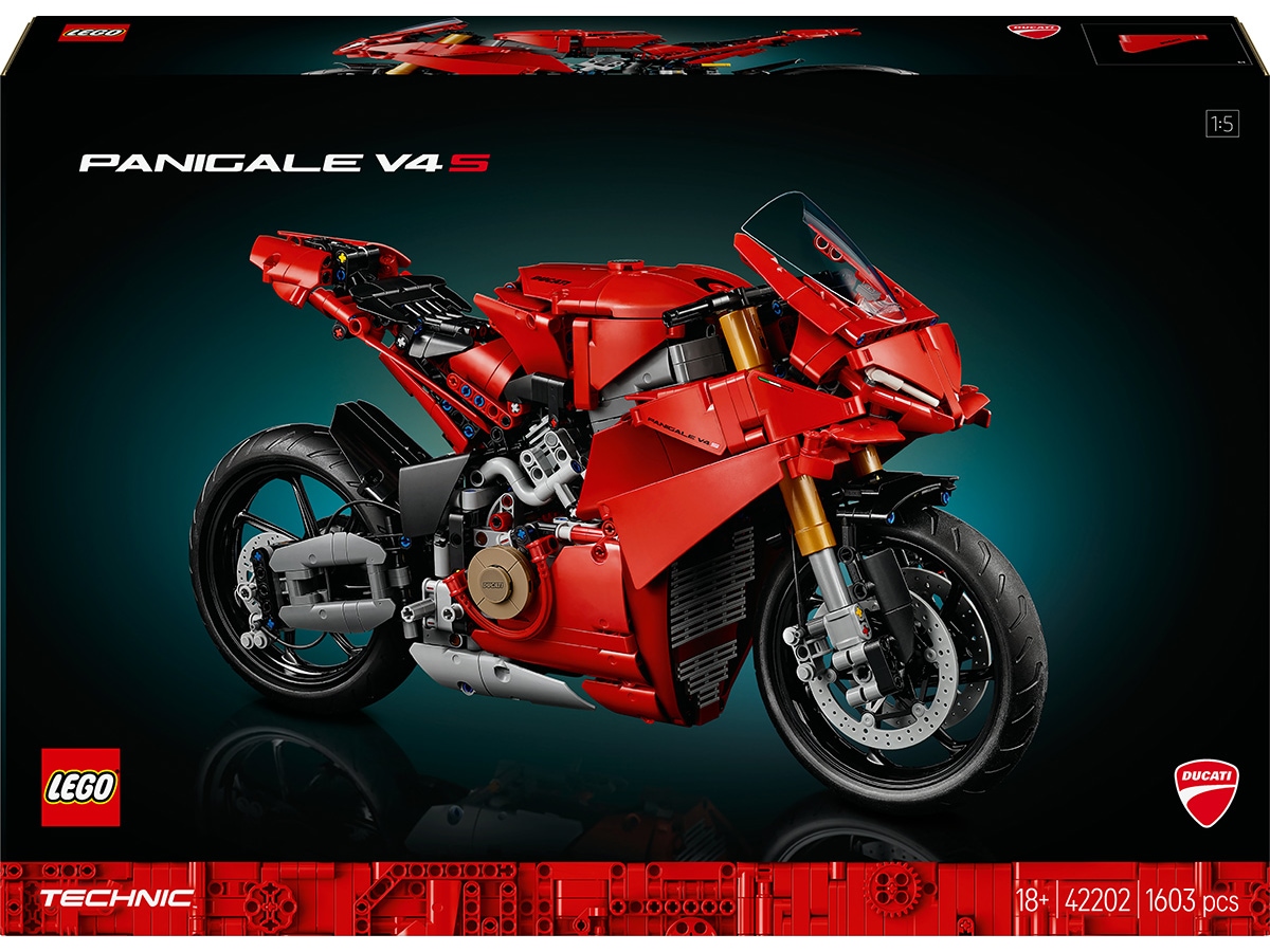 LEGO Technic Ducati Panigale V4 S motorcykel 42202 LEGO