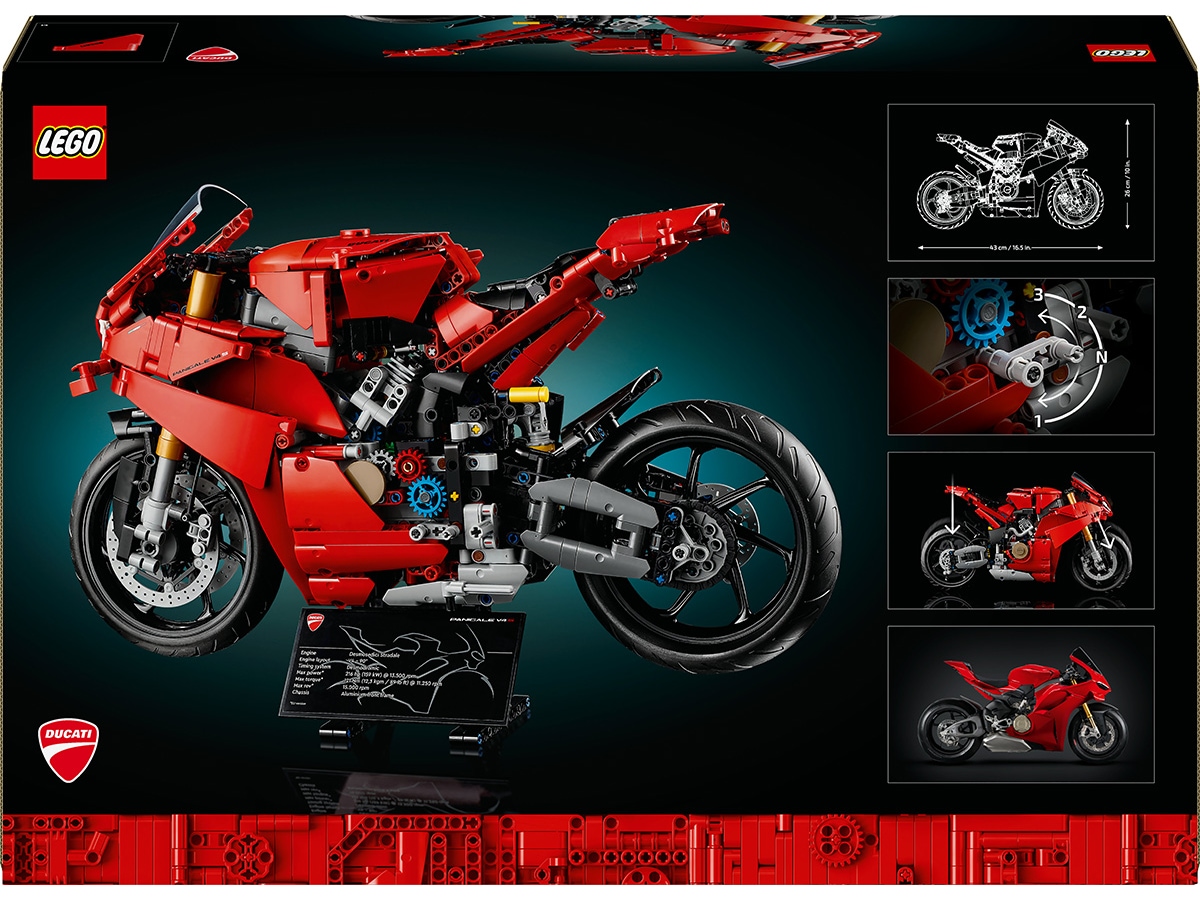 LEGO Technic Ducati Panigale V4 S motorcykel 42202 LEGO