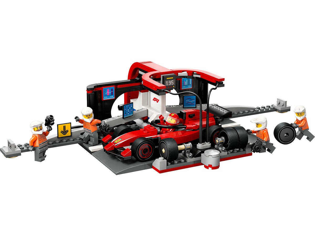 LEGO City F1 depotstop & depotteam med Ferrari bil 60443 LEGO