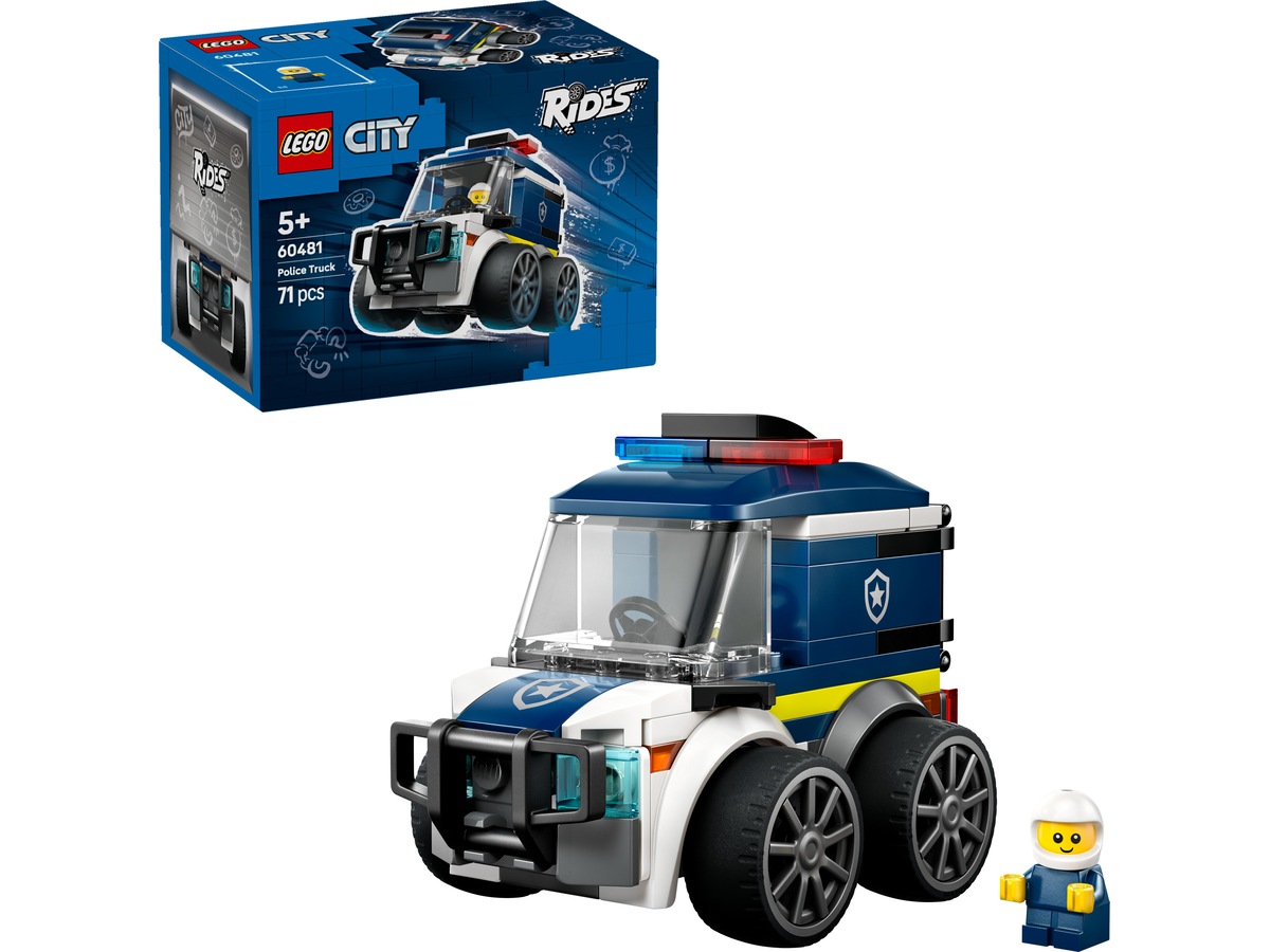 LEGO City 60481 køretøj - politibil LEGO