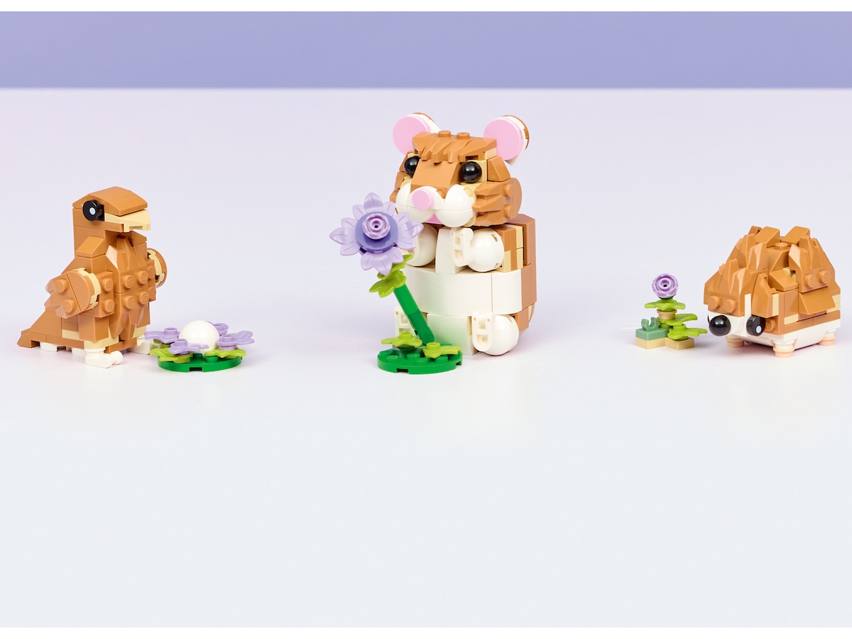 LEGO Creator sød hamster med blomst 31376 LEGO