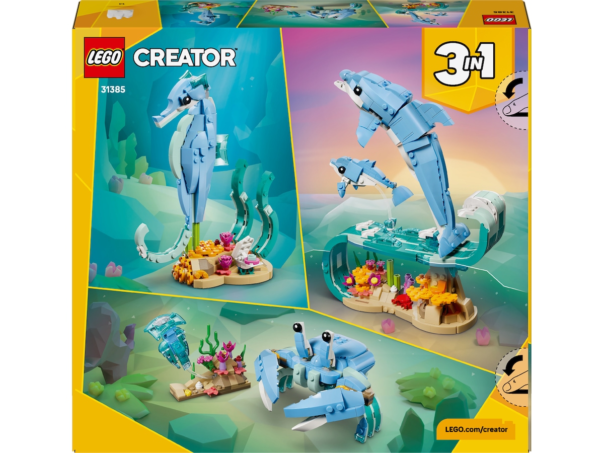 LEGO Creator havdyr: smukke delfiner 31385 LEGO