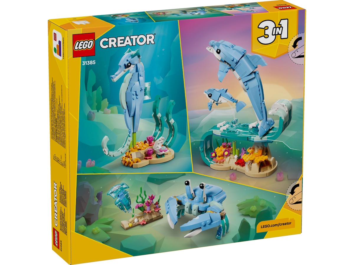 LEGO Creator havdyr: smukke delfiner 31385 LEGO