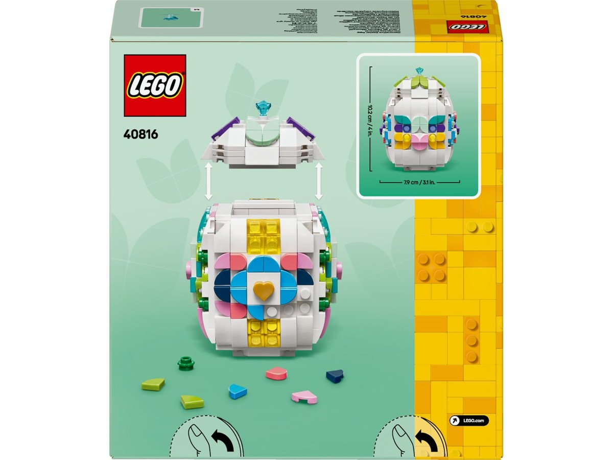 LEGO Iconic dekorativt påskeæg 40816 LEGO