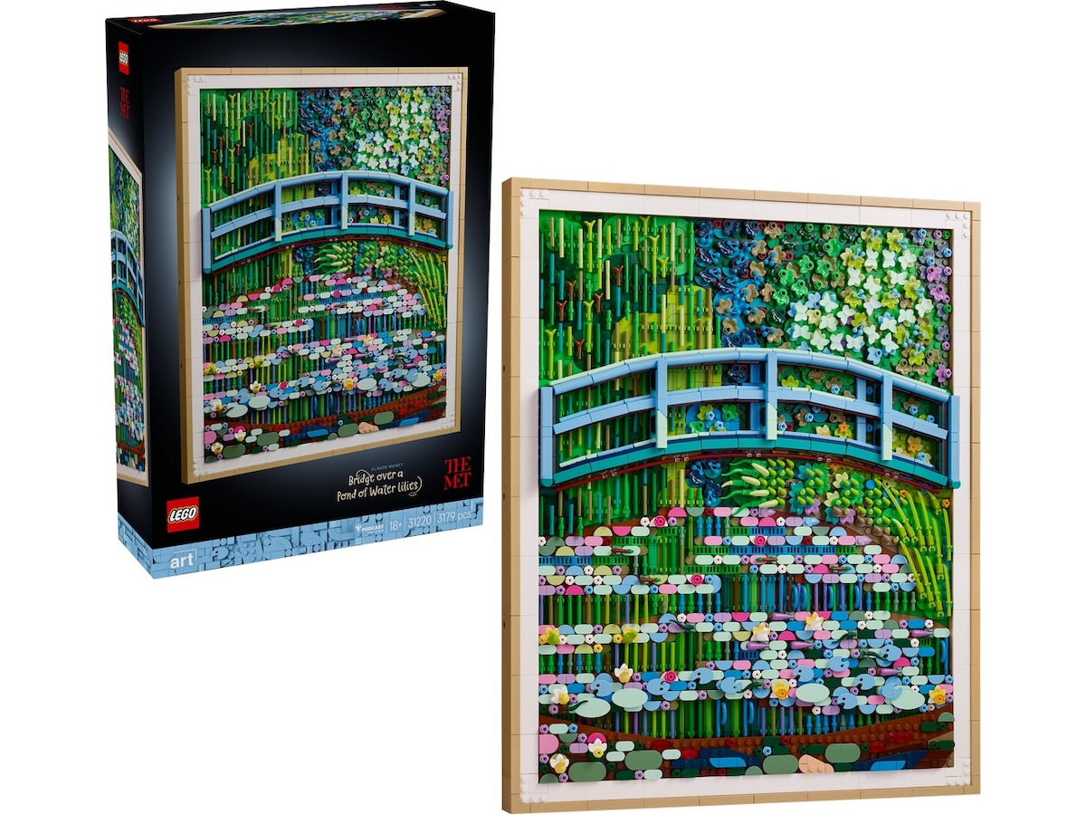LEGO ART Claude Monet – Den japanske bro over åkandedammen 31220 LEGO