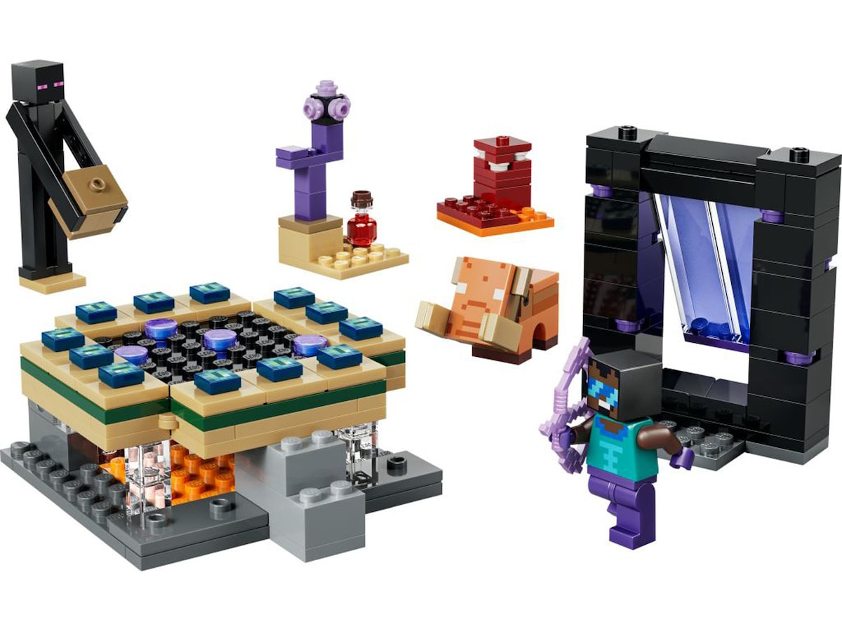LEGO Minecraft rejse med Nether- og End-portal 21584 LEGO