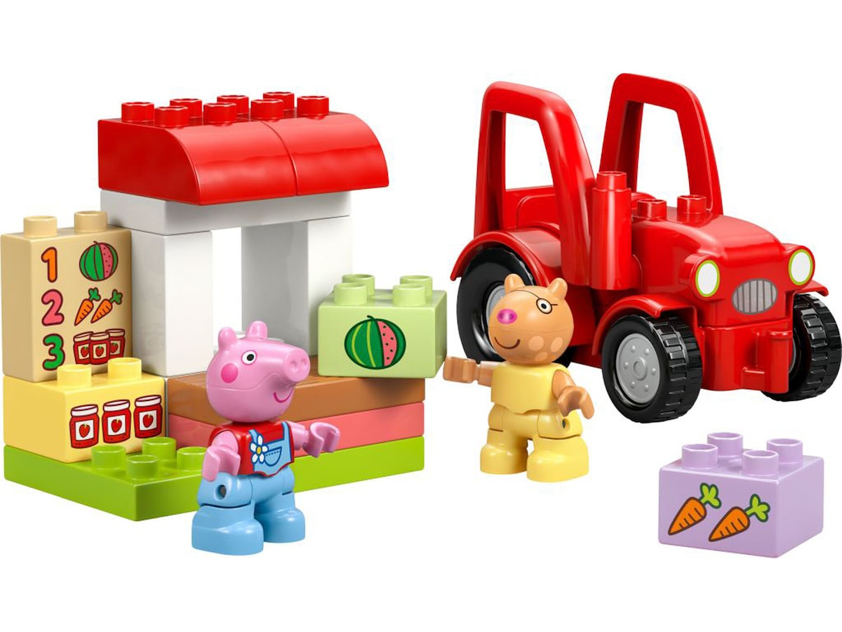 LEGO DUPLO Peppa Pig traktor og marked 10468 LEGO