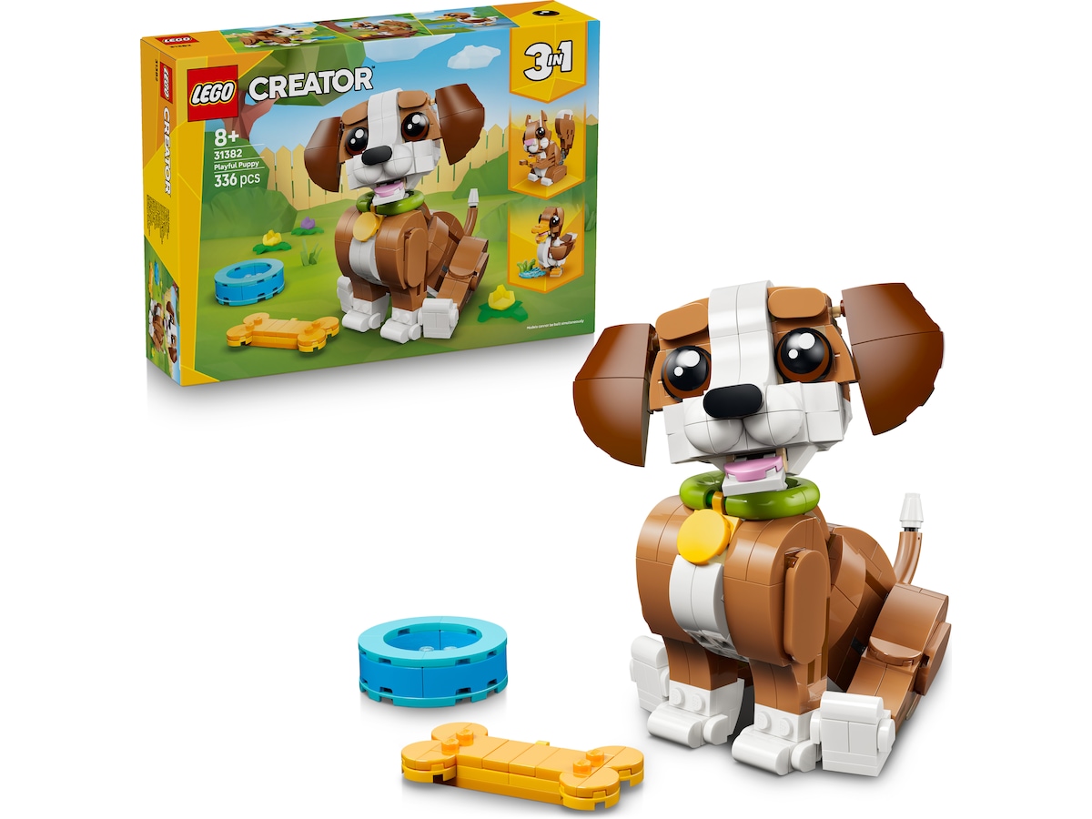 LEGO Creator søde dyr: legesyg hvalp 31382 LEGO