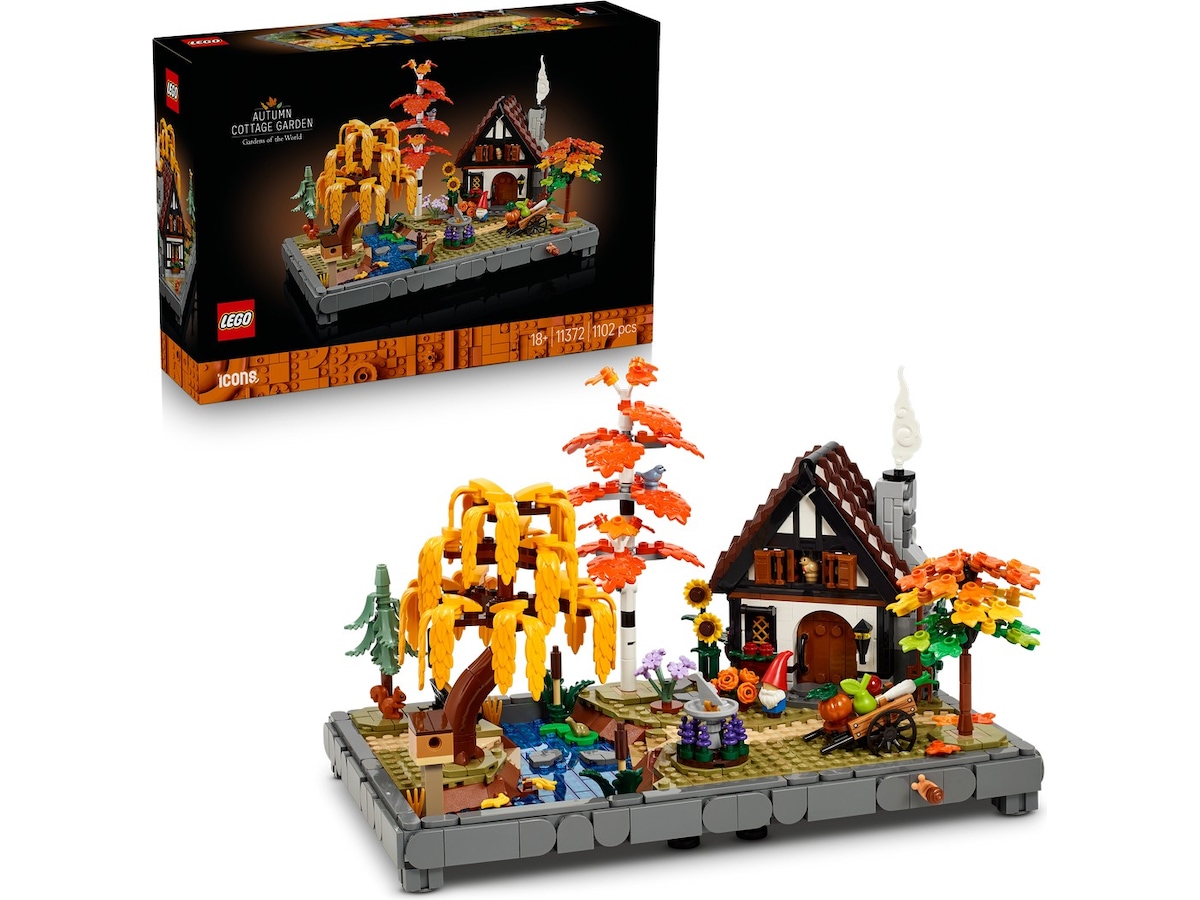 LEGO Icons efterårshave med lille hus 11372 LEGO