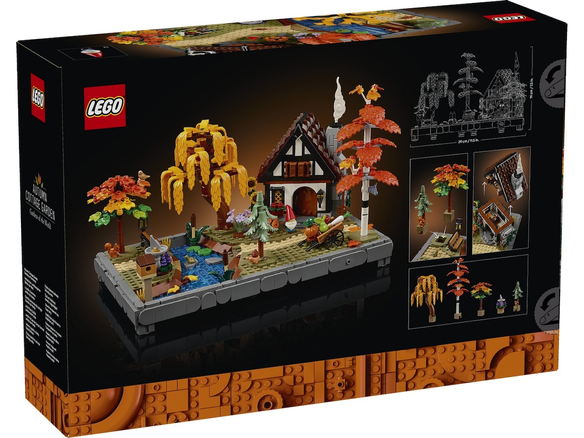 LEGO Icons efterårshave med lille hus 11372 LEGO
