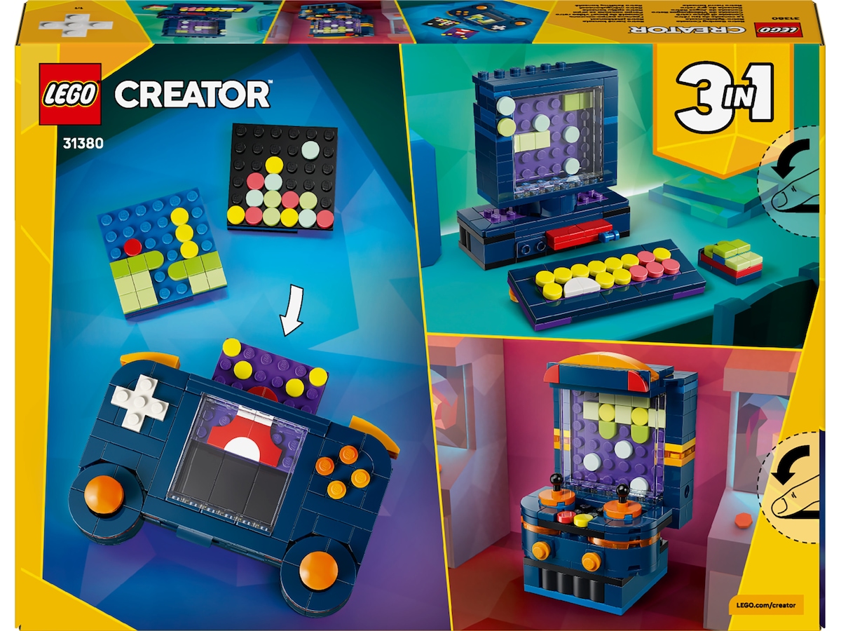 LEGO Creator spilkonsol i retrostil 31380 LEGO