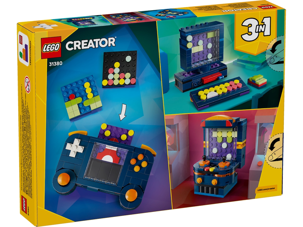 LEGO Creator spilkonsol i retrostil 31380 LEGO