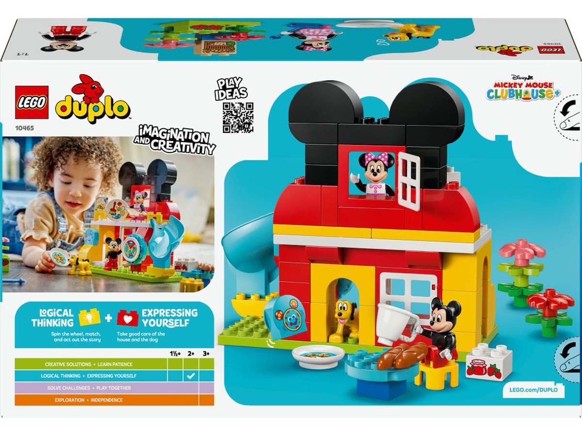 LEGO DUPLO Disney Mickey Mouse' klubhus med Minnie og Pluto 10465 LEGO