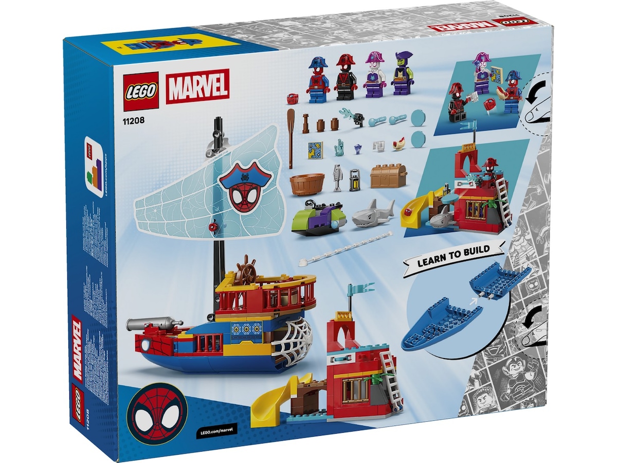 LEGO Spidey Team Spideys sørøverskib 11208 LEGO
