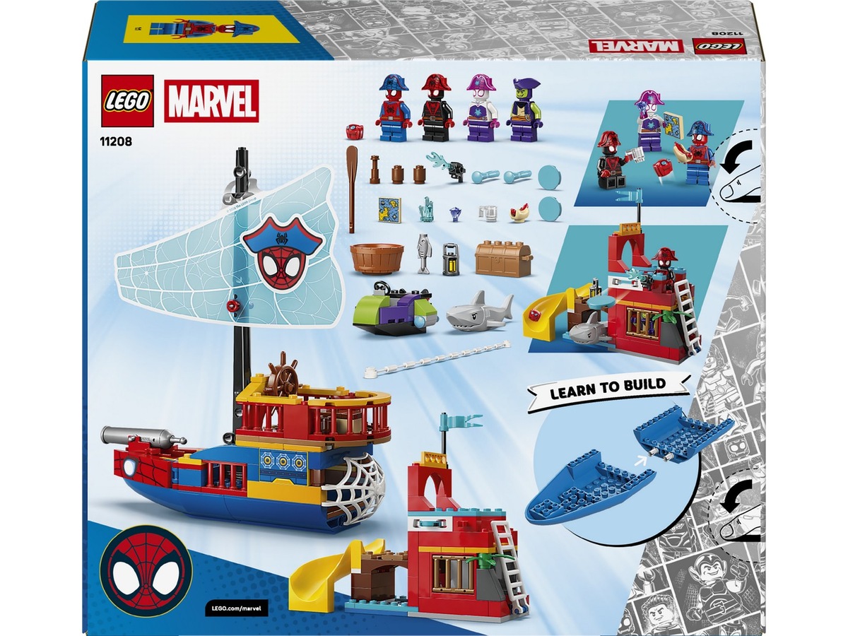 LEGO Spidey Team Spideys sørøverskib 11208 LEGO