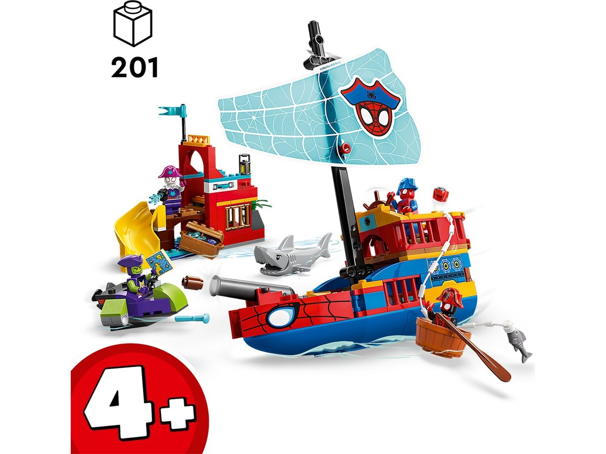 LEGO Spidey Team Spideys sørøverskib 11208 LEGO