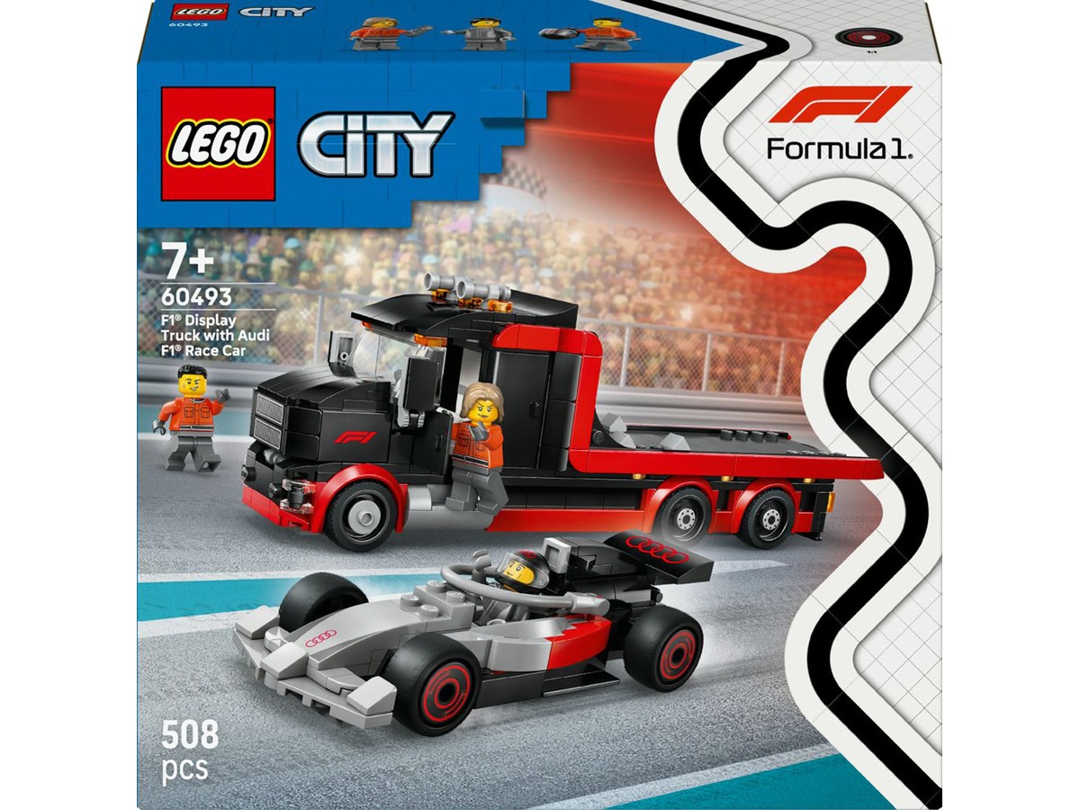 LEGO City F1 opvisningsbil med Audi F1 racerbil 60493 LEGO
