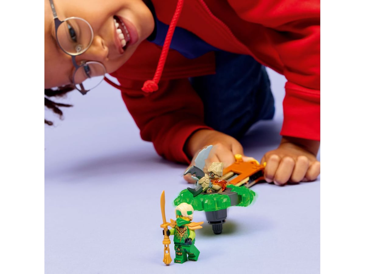 LEGO Ninjago Lloyd mod jordmonsterspinner 71850 LEGO