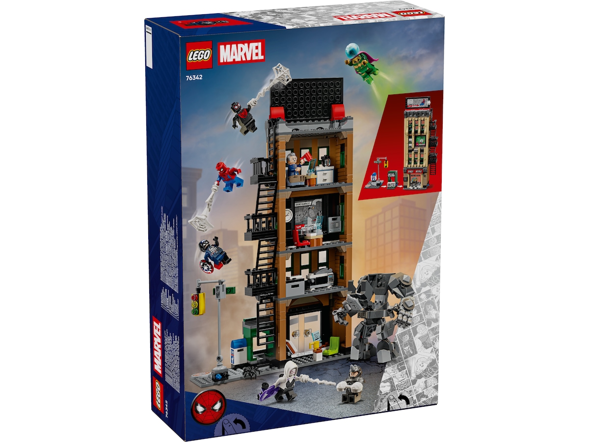 LEGO Super Heroes Marvel Spider-Man mod Mysterio: Daily Bugle 76342 LEGO