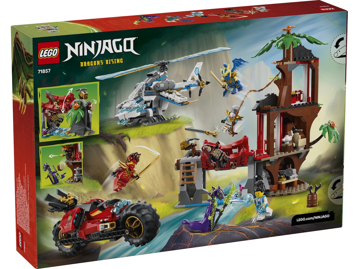 LEGO Ninjago action i ninjaernes træhytte 71857 LEGO