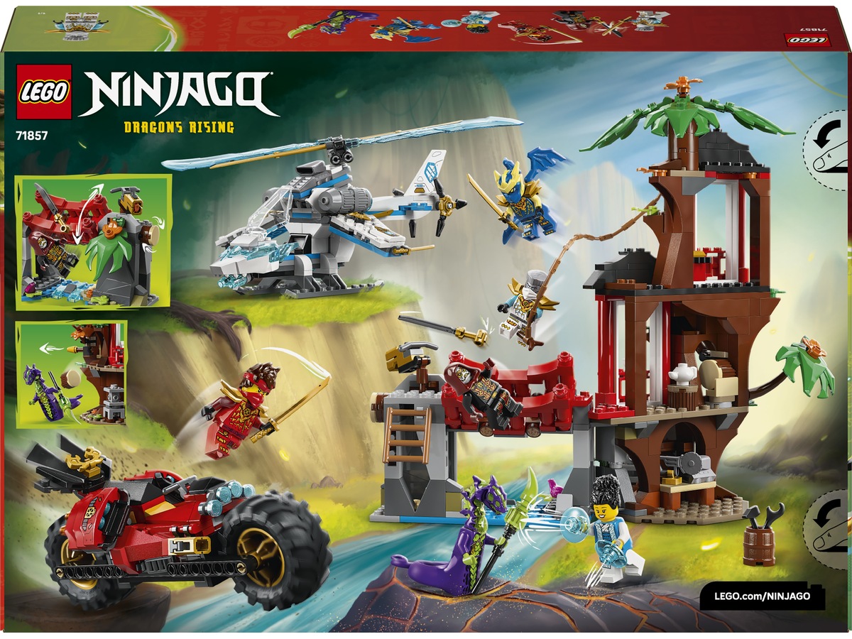 LEGO Ninjago action i ninjaernes træhytte 71857 LEGO