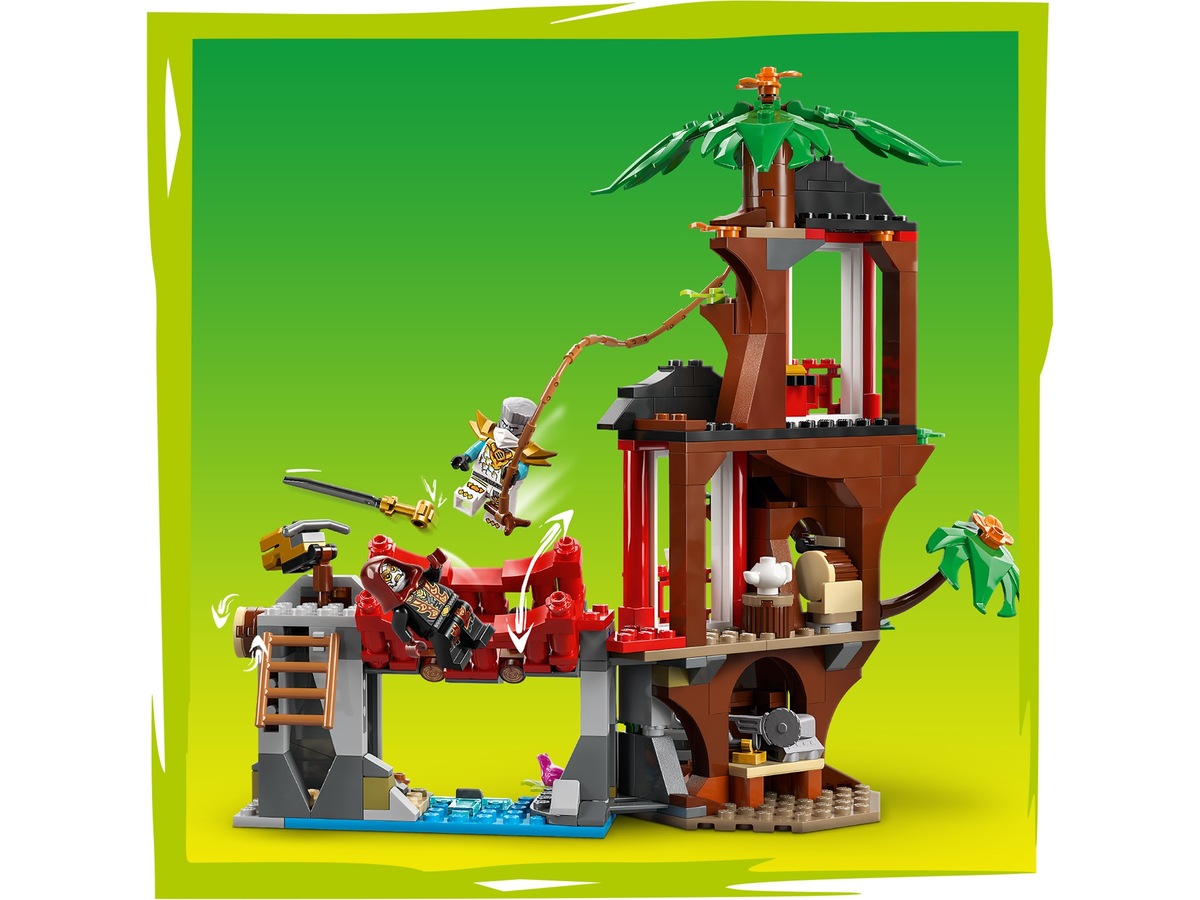 LEGO Ninjago action i ninjaernes træhytte 71857 LEGO