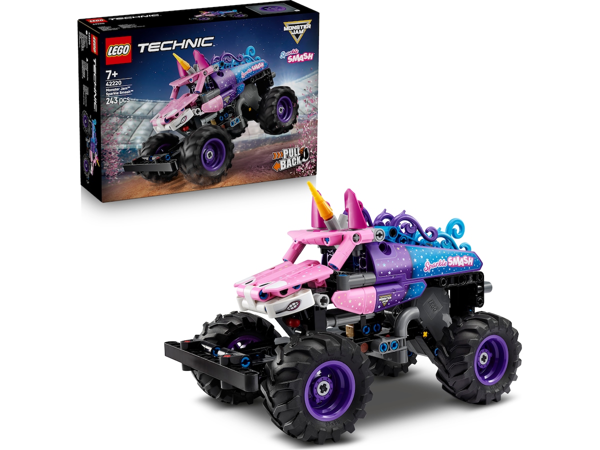 LEGO Technic Monster Jam Sparkle Smash træk-op 42220 LEGO