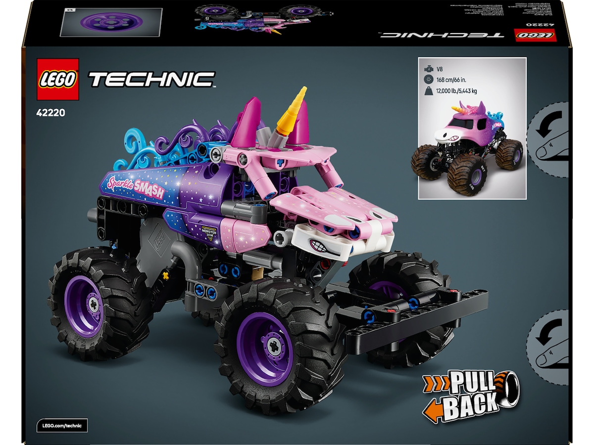 LEGO Technic Monster Jam Sparkle Smash træk-op 42220 LEGO