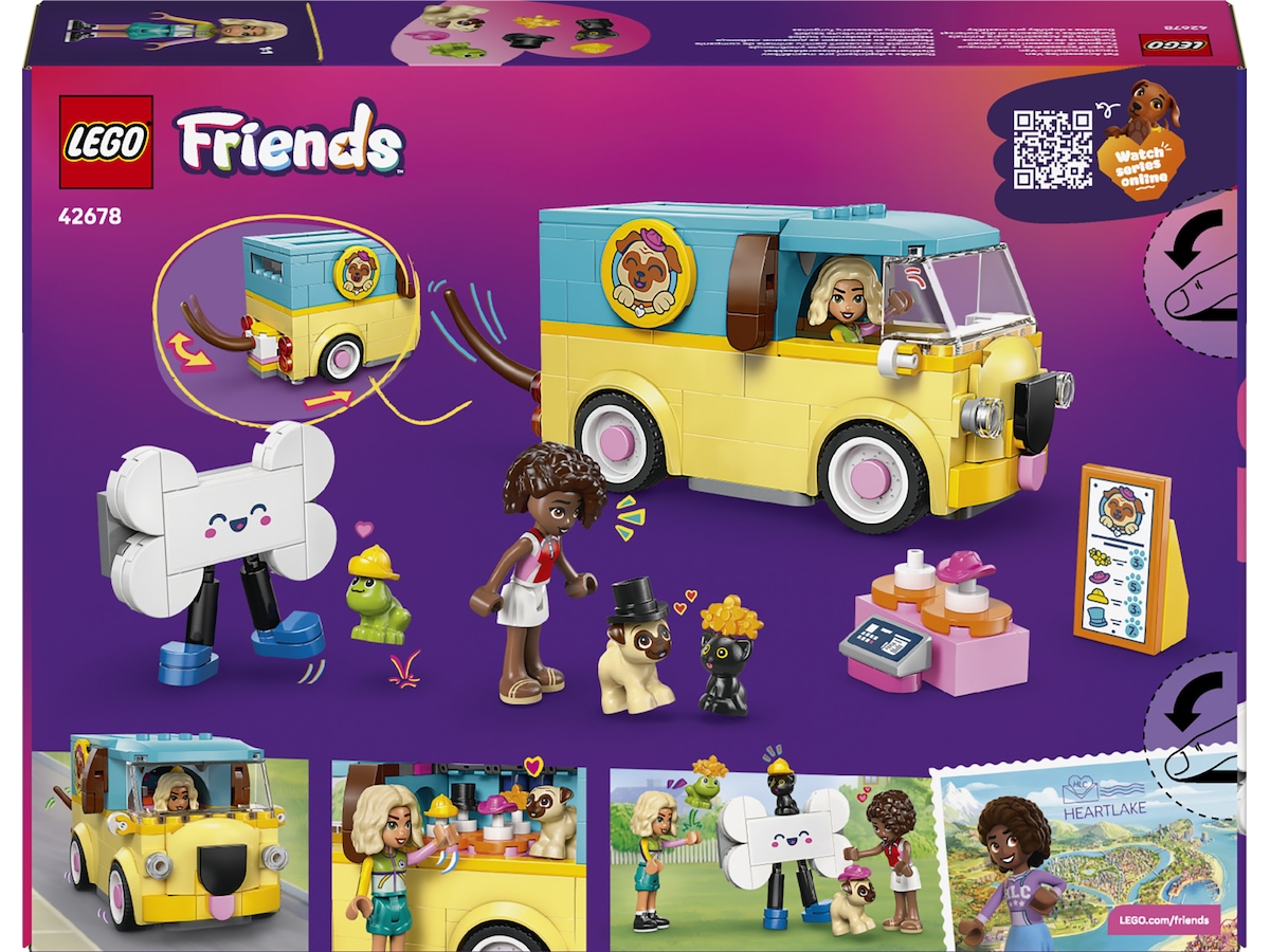 LEGO Friends varevogn med dyretilbehør 42678 LEGO