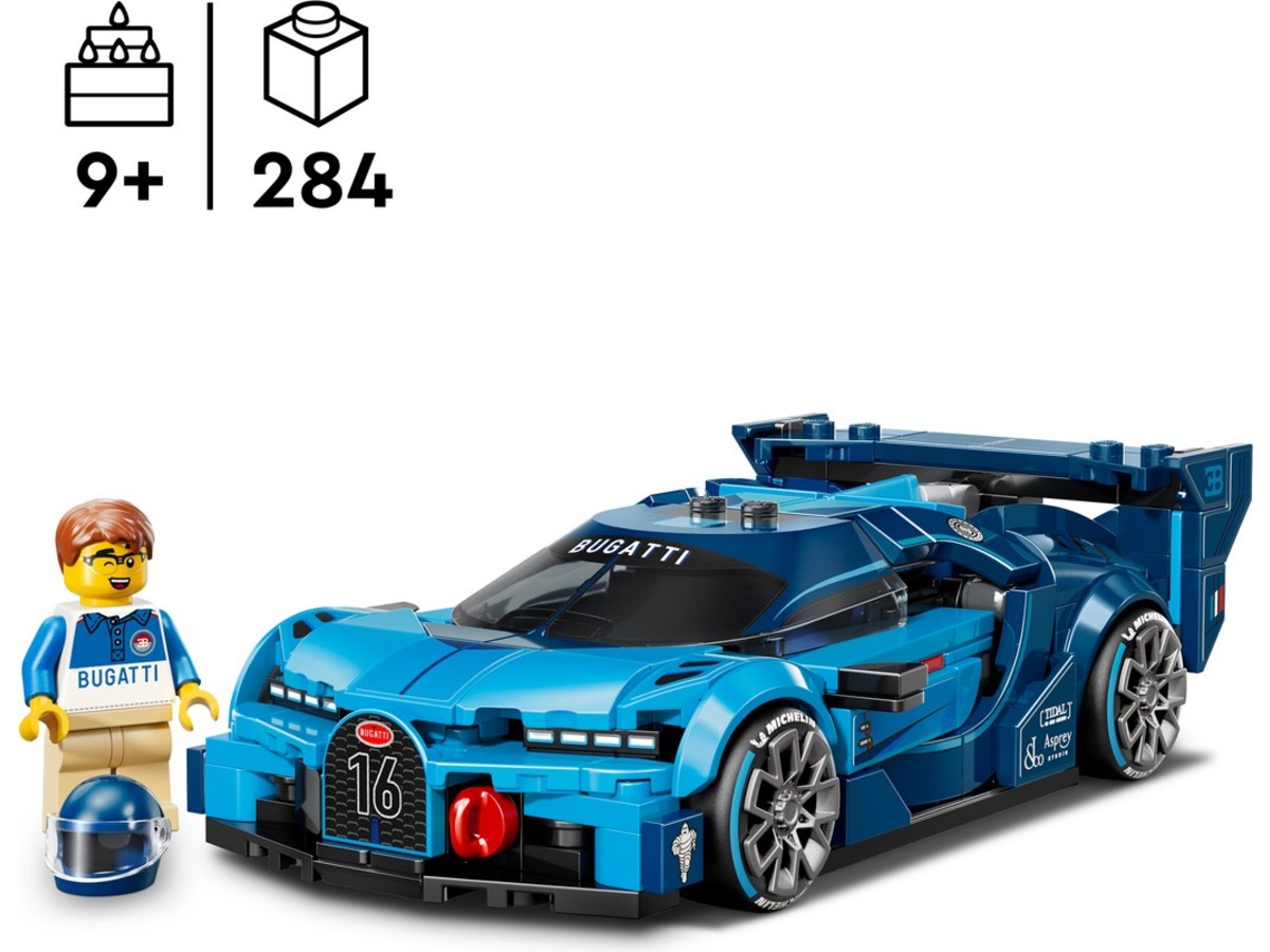 LEGO Speed Champions hypersportsbilen Bugatti Vision GT 77253 LEGO