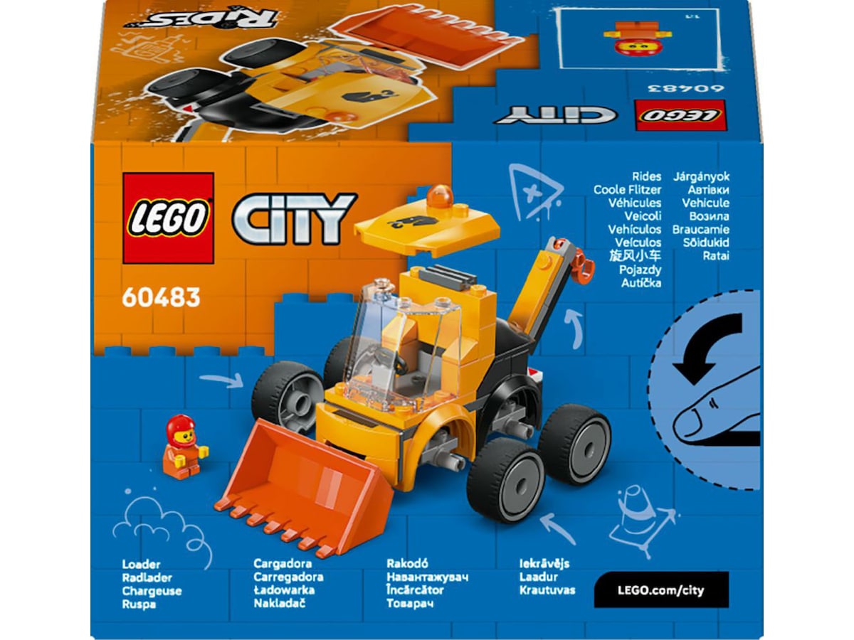 LEGO City køretøjer - hjullæsser 60483 LEGO