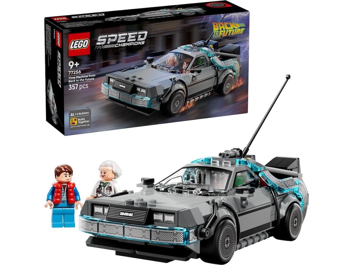 LEGO Speed Champions Tidsmaskinen fra Tilbage til fremtiden 77256 LEGO