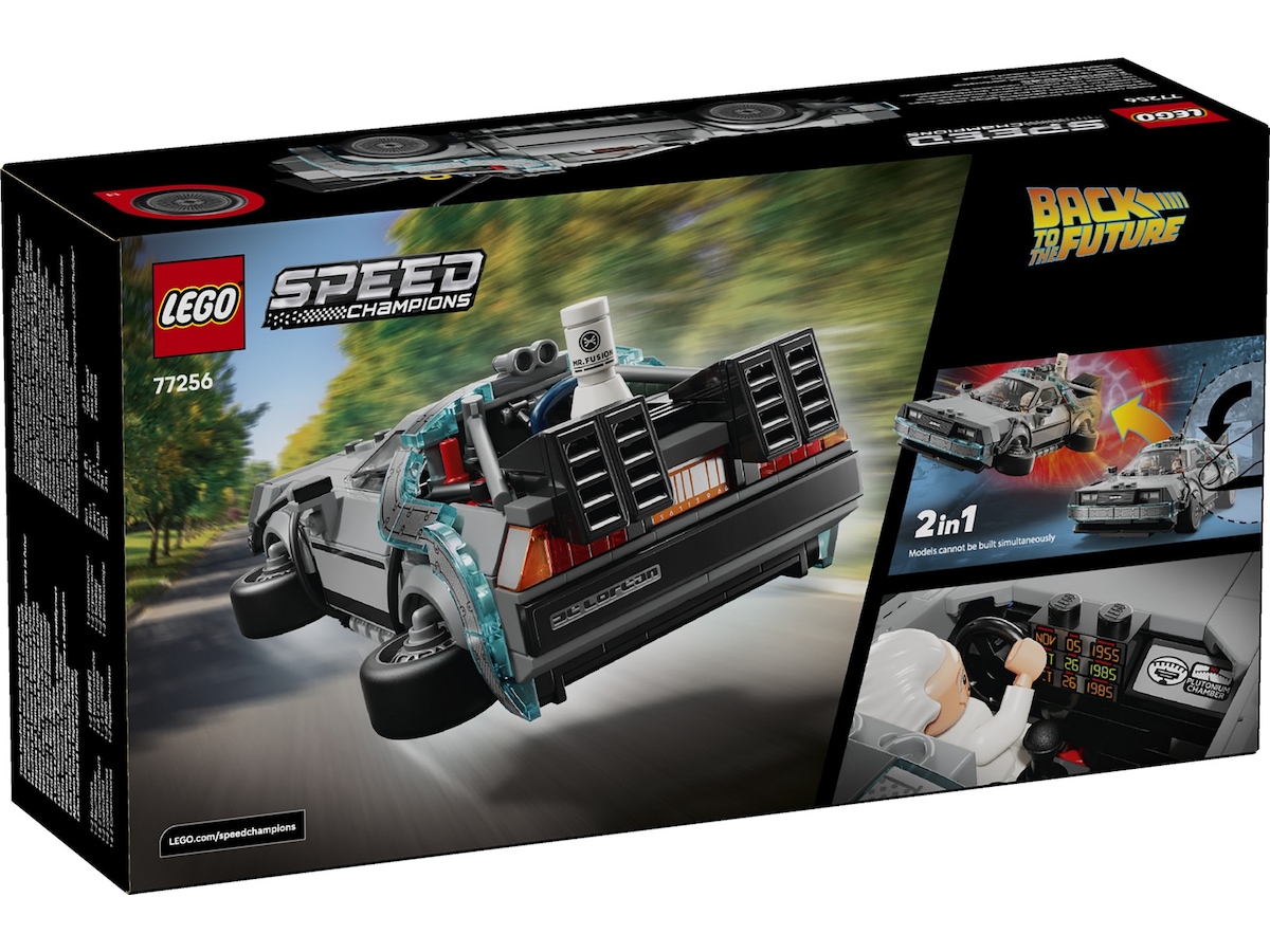 LEGO Speed Champions Tidsmaskinen fra Tilbage til fremtiden 77256 LEGO