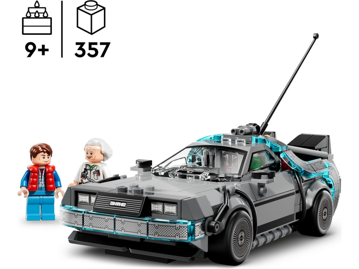 LEGO Speed Champions Tidsmaskinen fra Tilbage til fremtiden 77256 LEGO