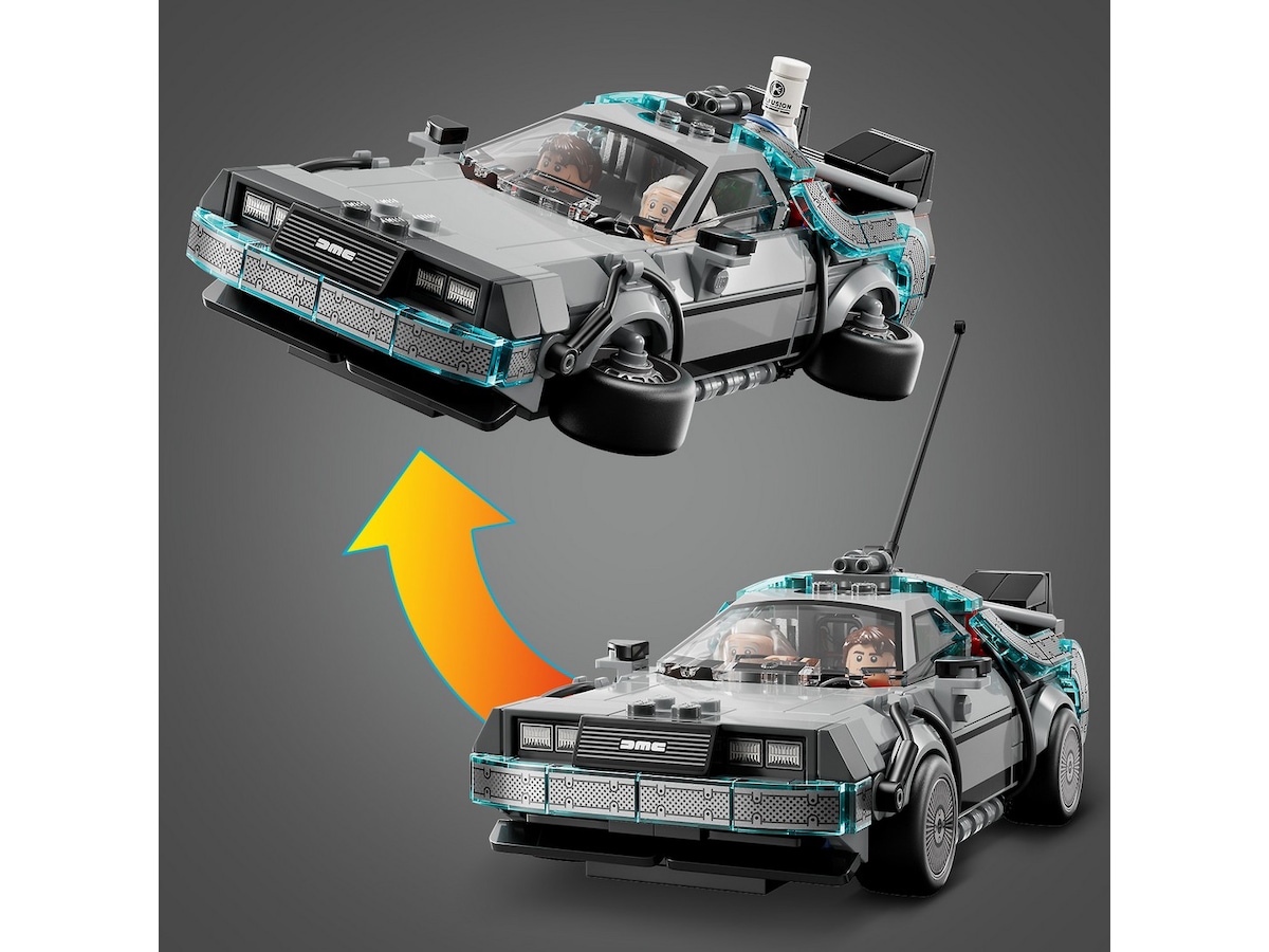 LEGO Speed Champions Tidsmaskinen fra Tilbage til fremtiden 77256 LEGO