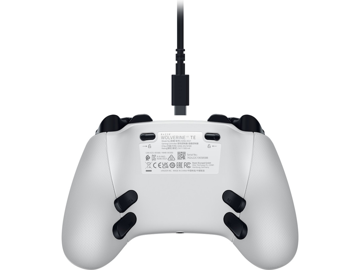 Razer Wolverine V3 TE kablet controller for Xbox X/S og PC (hvid) Tilbehør til spilkonsoller