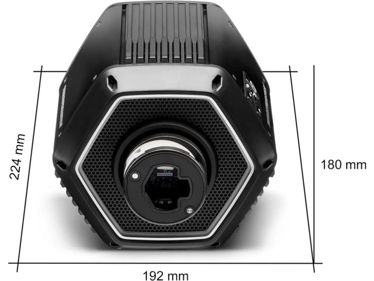 Thrustmaster T818 servobase Black Edition Rat og pedaler
