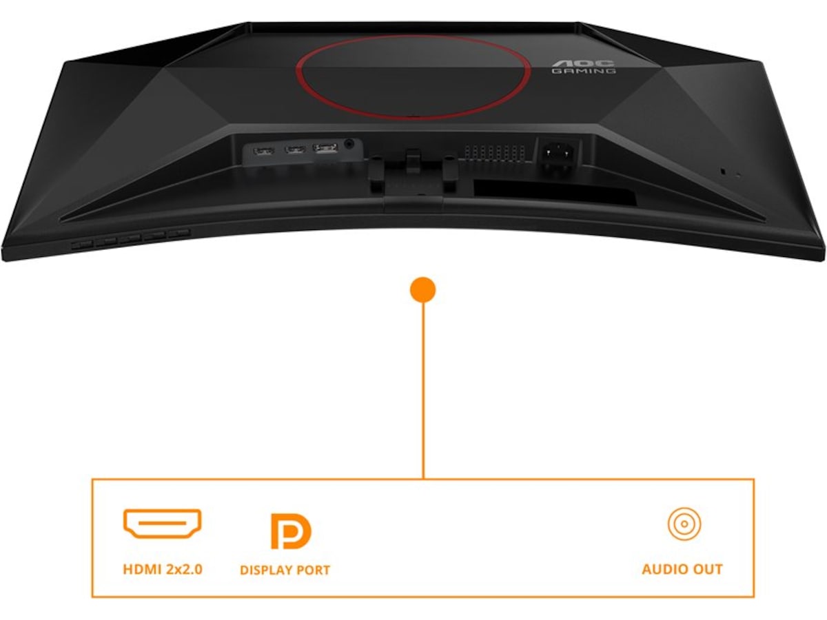 AOC 27" curved gamingskærm C27G42E Gamingskærme