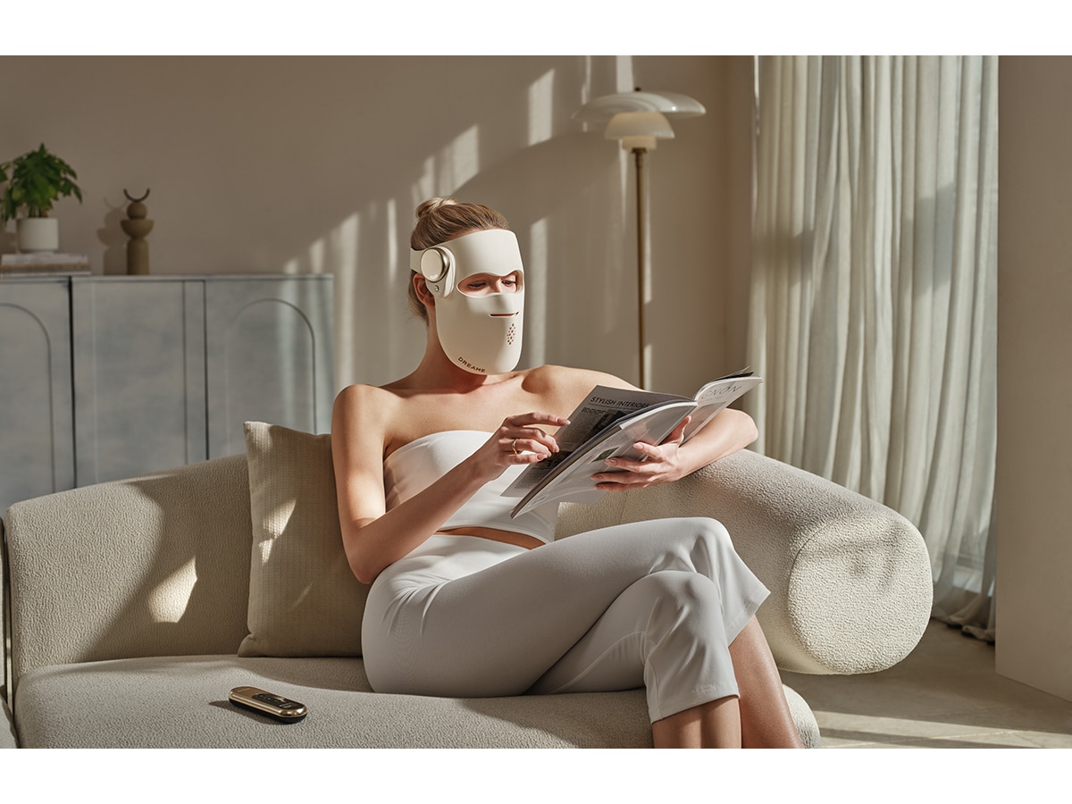 Dreame LED-maske - Beige Ansigtspleje