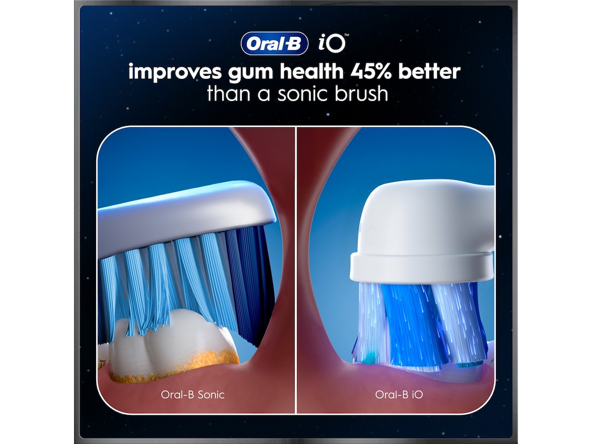 Oral-B iO10 elektrisk tandbørste (hvid) Tilbehør til tandpleje
