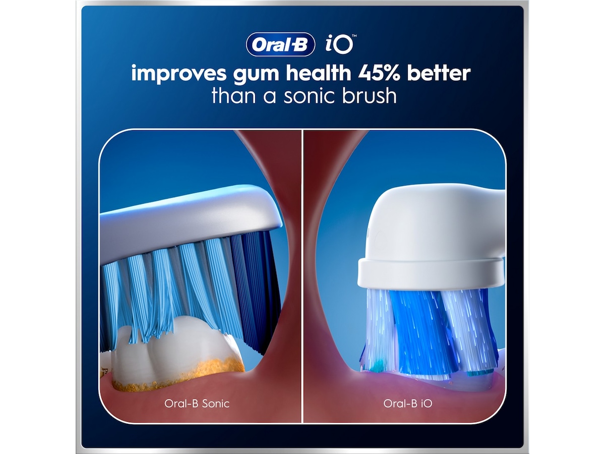 Oral-B iO6 elektrisk tandbørste (grå) Tilbehør til tandpleje